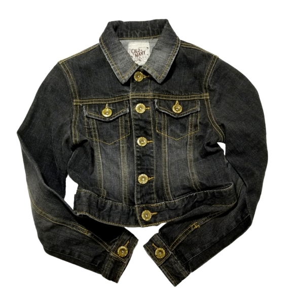 Old Navy Black Jean Jacket for Kids - Picture 1 of 10